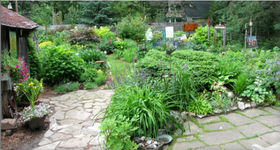 Artist Lucille Weber's Garden 