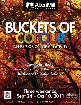 Buckets of Colour Poster